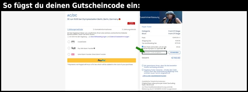 gigsberg Gutschein einfuegen und sparen schwarz