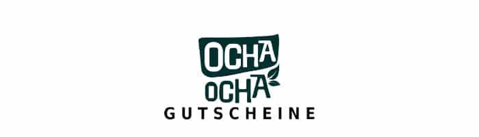 ocha-ocha Gutschein Logo Oben