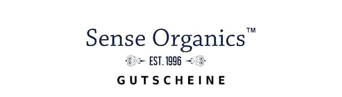 sense-organics Gutschein Logo Oben