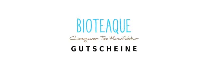 bioteaque Gutschein Logo Oben