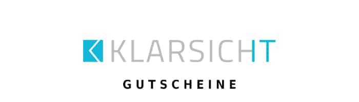 klarsicht Gutschein Logo Oben