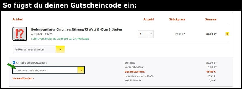 posten-boerse Gutschein einfuegen und sparen schwarz
